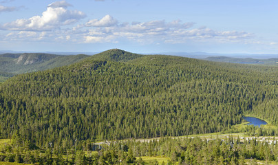 Obraz premium Syote National Park. Finland