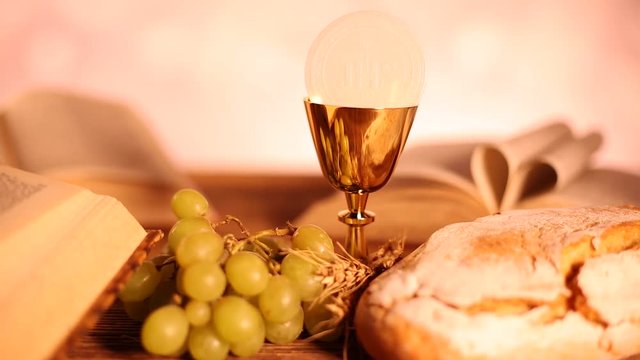 Holy communion, religion background 