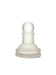 close-up image of chess pawn.