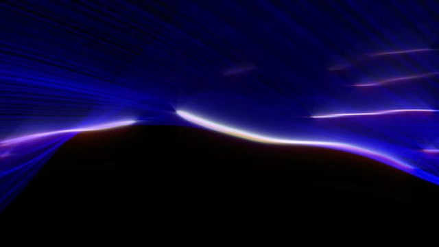 Electric Abstract Fibers Cable, Loop, 4k

