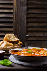 Thick soup with beans