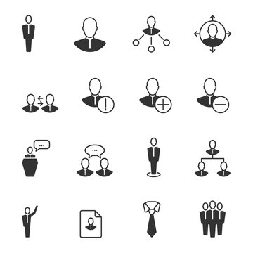 Office people icons.
