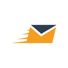Mail vector logo icon
