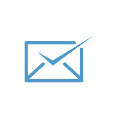 Mail vector logo icon
