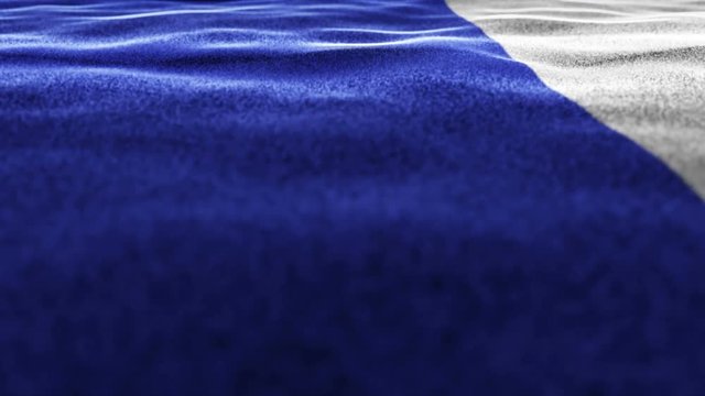 FRANCE Flag, Textile Carpet Background, Movement Camera, Loop, 4k
