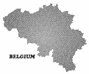 Concept map of Belgium