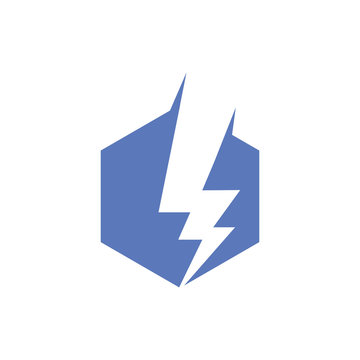electric vector logo icon