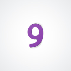 Web icon number collection - 9