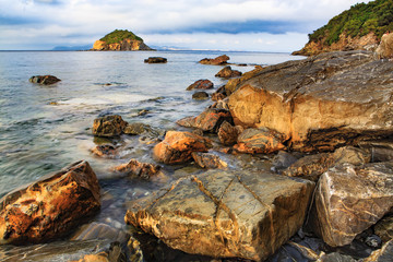 Fototapeta na wymiar the beach on Elba island
