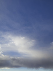 Naklejka na ściany i meble southwestern cloudscape