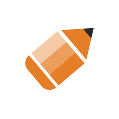 pencil logo icon vector