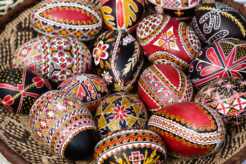 painted easter eggs