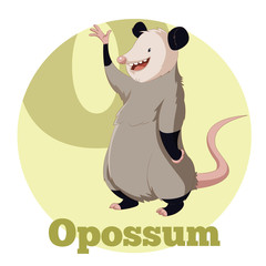 ABC Cartoon Opossum