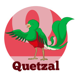 ABC Cartoon Quetzal
