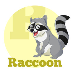 ABC Cartoon Raccoon