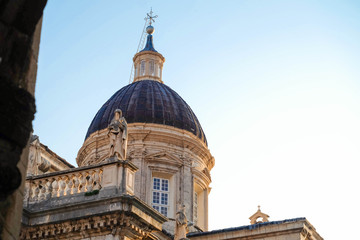 Obraz premium Closeup of St.Blaise Church, Dubrovnik