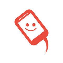Mobile Smart Phone logo icon Vector