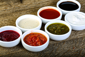 Sauces assortie