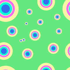 pop art pattern, abstract seamless texture kaleidoscope vector pattern 4