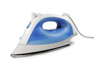 electric iron, isolated on white
