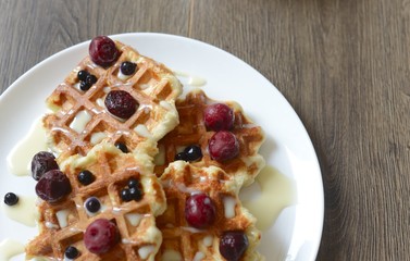 Belgian waffles
