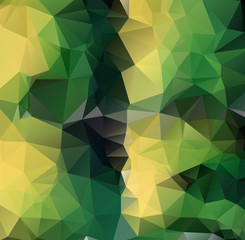 Abstract geometric background of triangular polygon