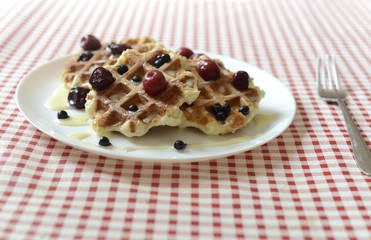 Belgian waffles