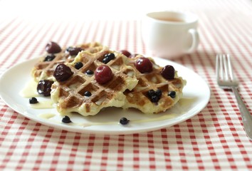 Belgian waffles