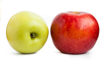 isolated apple on a white background