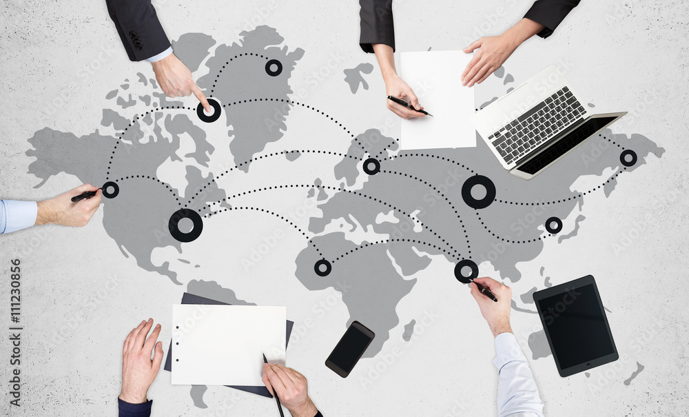 Poster global networking