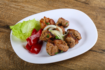Pork sashlik