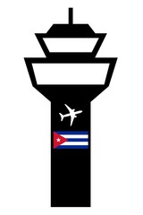 Aéroport à Cuba