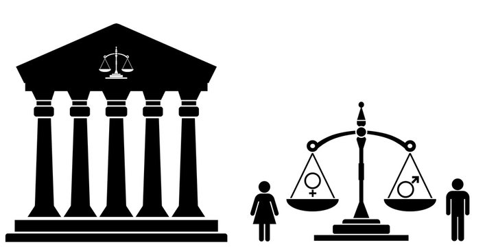 Egalité homme et femme devant la Justice
