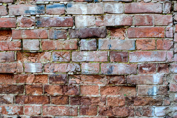 old brick wall,  time worn concept