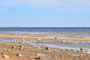 Fototapeta na wymiar Coast of Baltic Sea.
