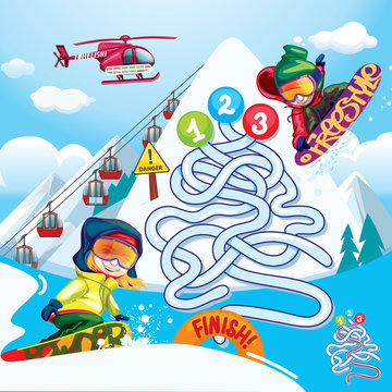 Maze snowboard 