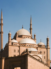Fototapeta na wymiar The Mosque of Muhammad Ali in Cairo, Egypt, Islam, Religion