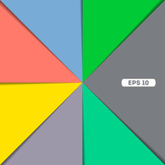 Background Unusual modern material design. Square format. Vector Illustration.