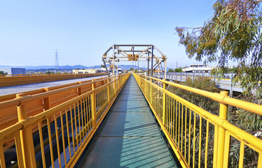 bridge above the Isthmus of Corinth