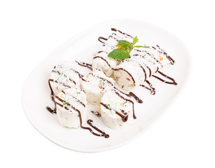 Oriental delicious nougat dessert.