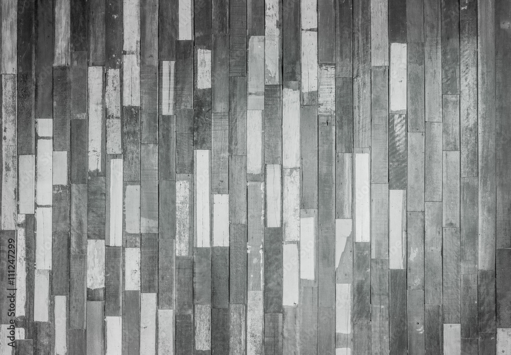 Wall mural texture of decorative old wood wall stripe - Wall murals
