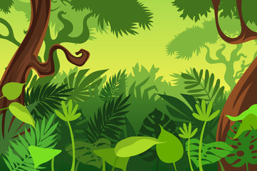 Naklejka premium wildlife. vector illustration