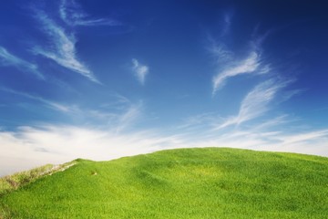a green Hills