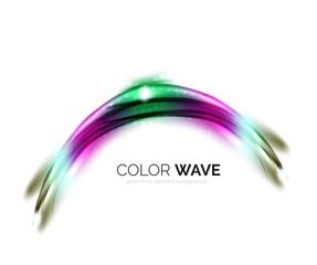Shiny color wave
