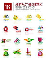 Fototapeta premium Abstract business icons