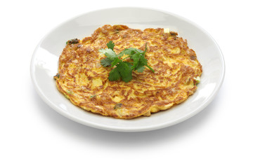 taiwanese dried radish omelet