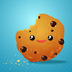 bite chocolate cookies