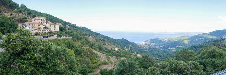 Fototapeta premium Landscape of Elba Island Tuscany Italy