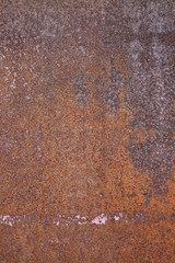 Rust on the metal. Texture