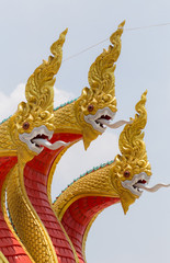 Chinese style dragon statue